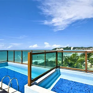 Flat Araça Beira Mar - Apto 508 Lateral Vista Mar Parcial Apartamento